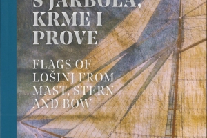 LOŠINJSKE ZASTAVE SA JARBOLA, KRME I PROVE / FLAGS OF LOŠINJ FROM MAST, STERN AND BOW